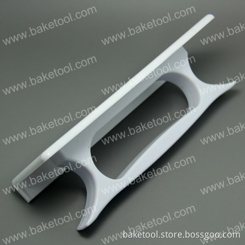 Plastic Cake Fondant Icing Polisher Smoother with protect Puffed Edge